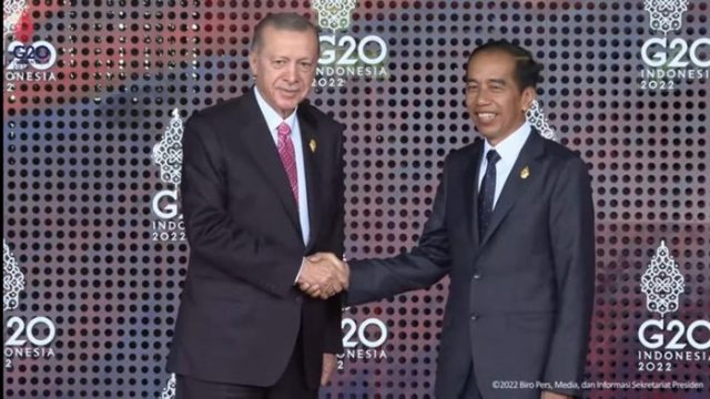 Erdogan Apresiasi Keramahan Presiden Jokowi dan Panitia KTT G20 Bali