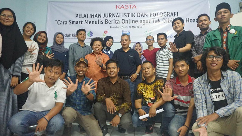 Pers Kampus Sambut Antusias  Pelatihan Jurnalistik dan Fotografi KASTA Riau