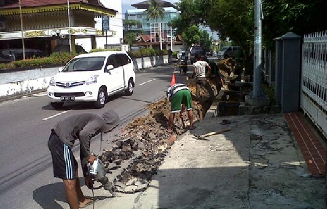 Pemko Kembali Izinkan Pihak PLN Lakukan Galian Kabel