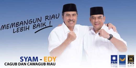 Nanti Malam Posko KARIB Syamsuar-Edy Nasution Gelar Nonton Bareng Kandidat Bicara, Live di Metro TV