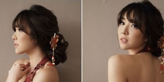 Penampilan Gisella Anstasia Saat Renang Bersama Gempi, Baju Renang Ketatnya jadi Sorotan