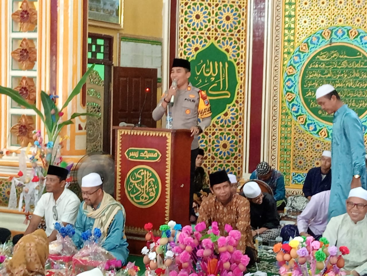 AKP Mardani Hadiri Maulid Nabi dan Doa Bersama Pilkada Damai 2024