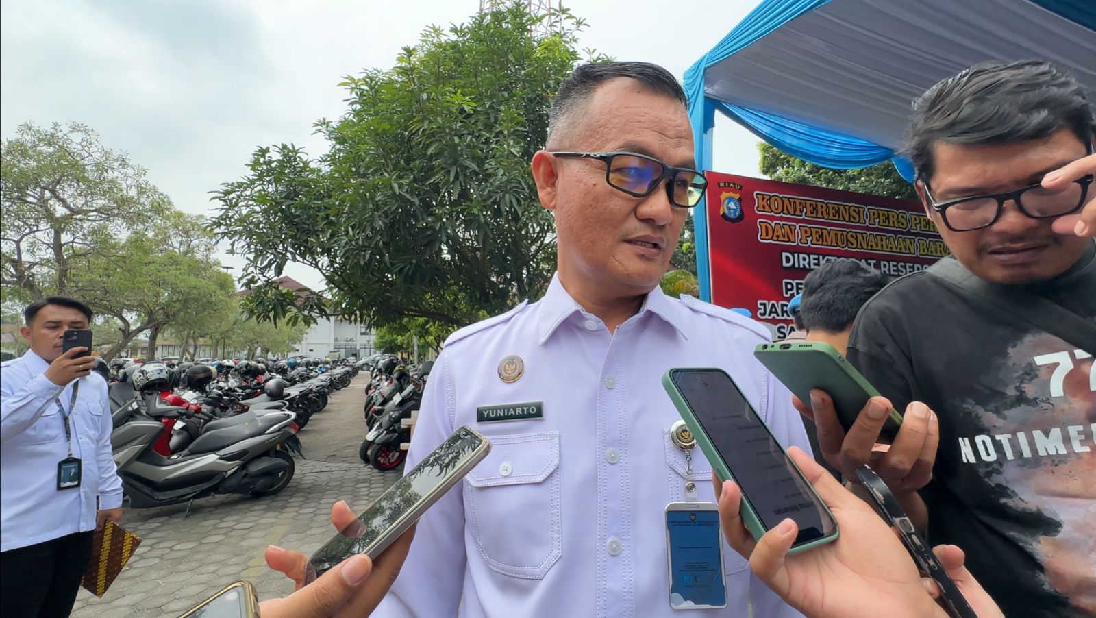 Isu Napi Kendalikan Puluhan Kilogram Sabu dari Lapas, Kalapas Pekanbaru: Jam Besuk dan Pengawasan Diperketat