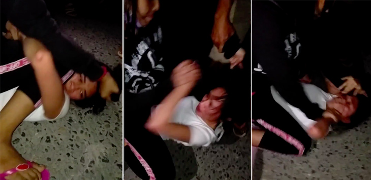 Pelakor Ampun-ampunan Dihajar Istri Sah, “Om Tolong Om”