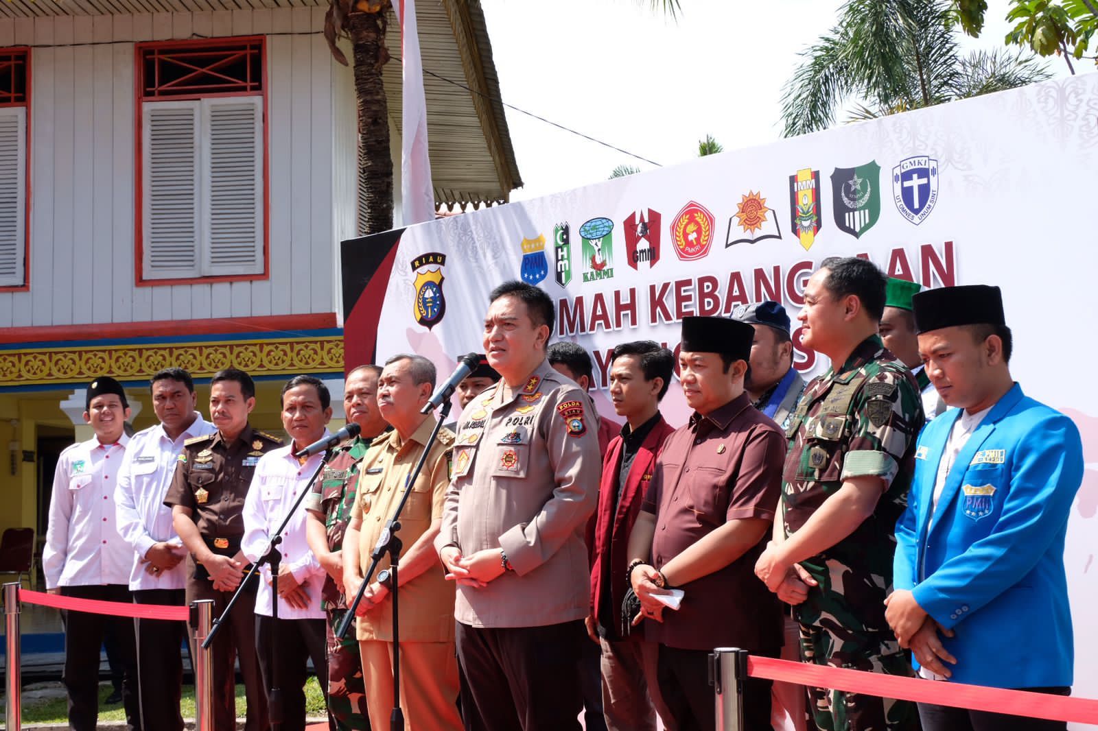 Resmikan Rumah Kebangsaan Cipayung Plus Riau, Irjen Iqbal: Gagasan Pak Jokowi yang Dimotori Kapolri