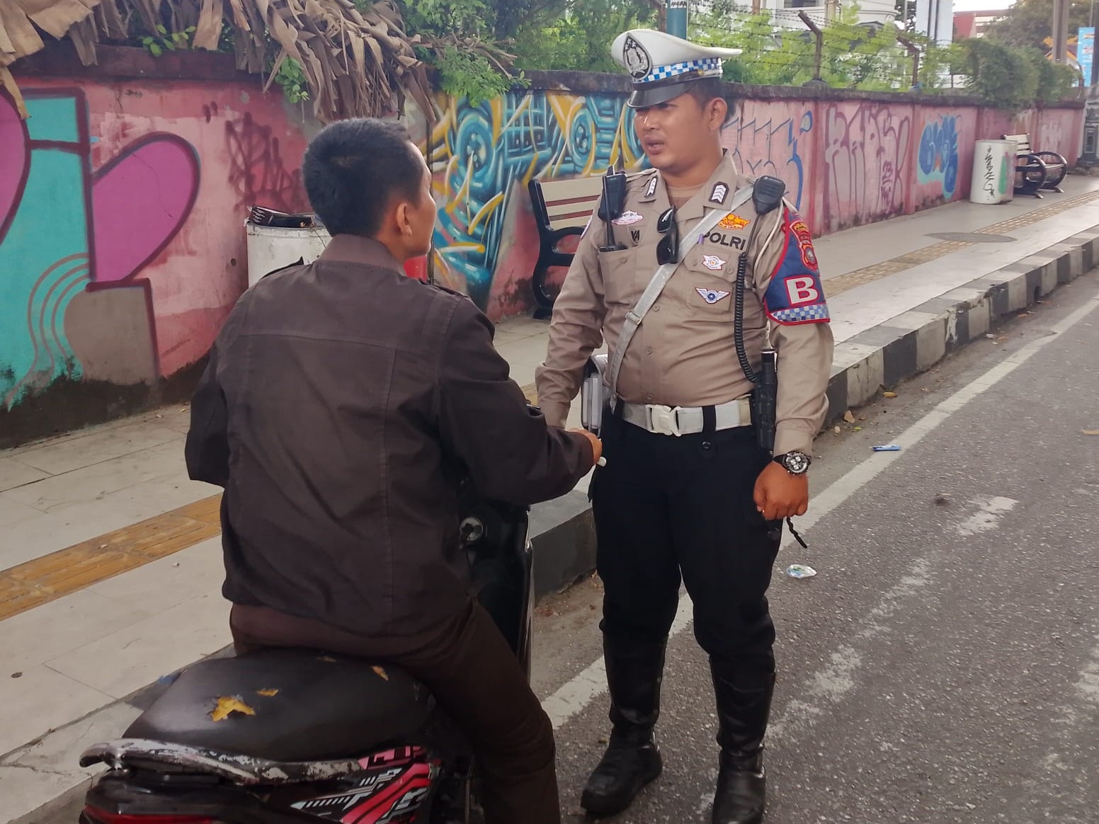 Hari Pertama Operasi Patuh 2025, Polresta Pekanbaru Tindak 40 Pelanggaran Lalulintas