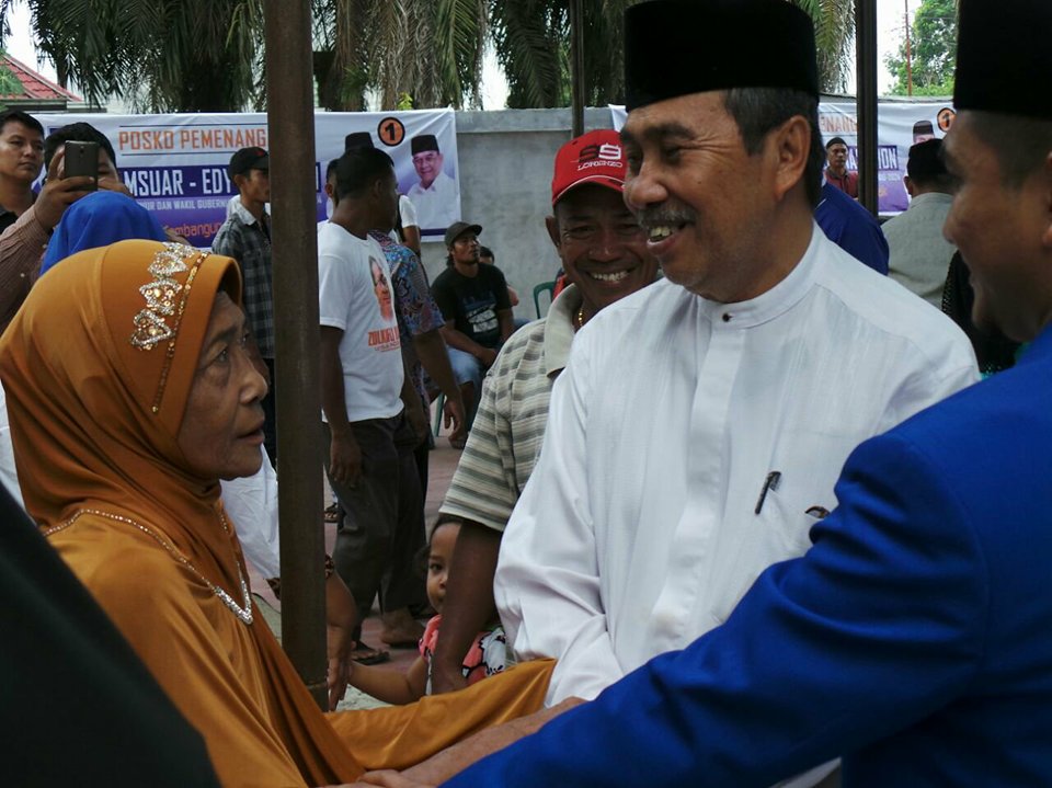 Kampanye di Sorek, Haris Puji Syamsuar