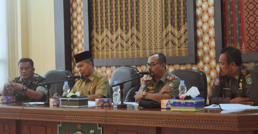 Peringatan HUT Satpol PP ke-70 dan Satlinmas ke-58 Tingkat Provinsi Riau Dipusatkan di Kabupaten Sia