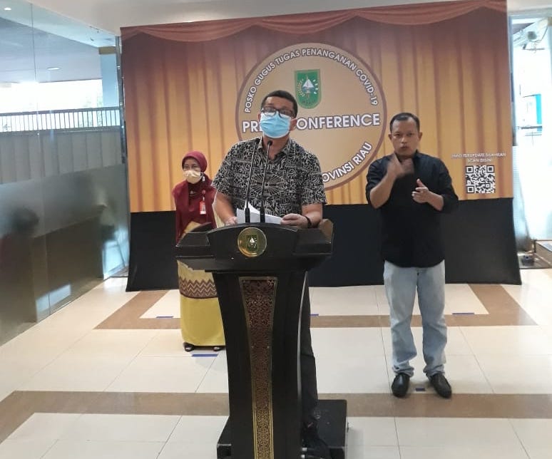 Kasus Covid-19 di Riau Kembali Nihil, Satu Pasien Sembuh 