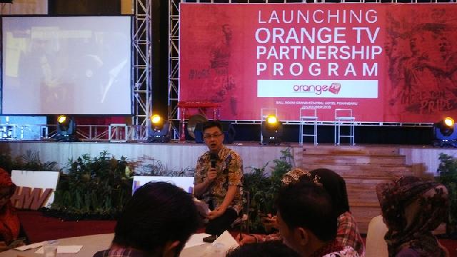 Orange TV Tawarkan Kemudahan Bagi Masyarakat Riau