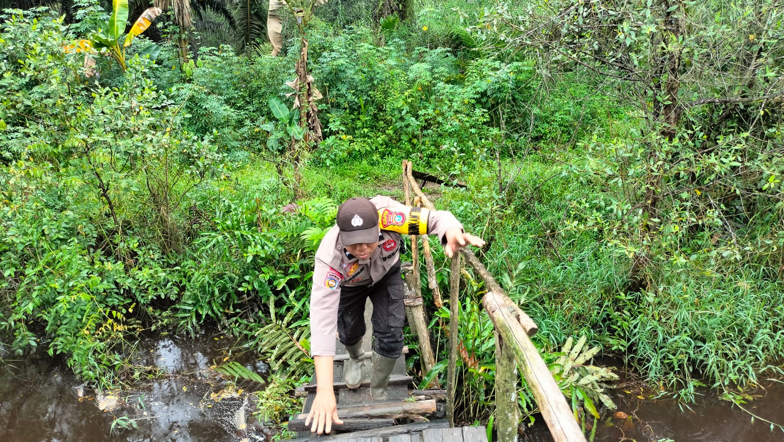 Polsek Tempuling Imbau Warga Jaga Kamtibmas Jelang Pemilu 2024