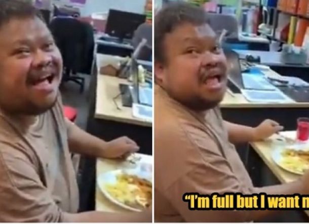 Empat Hari Tak Jumpa Nasi, Begitu Ketemu Pria Ini Bikin Kita Nangis