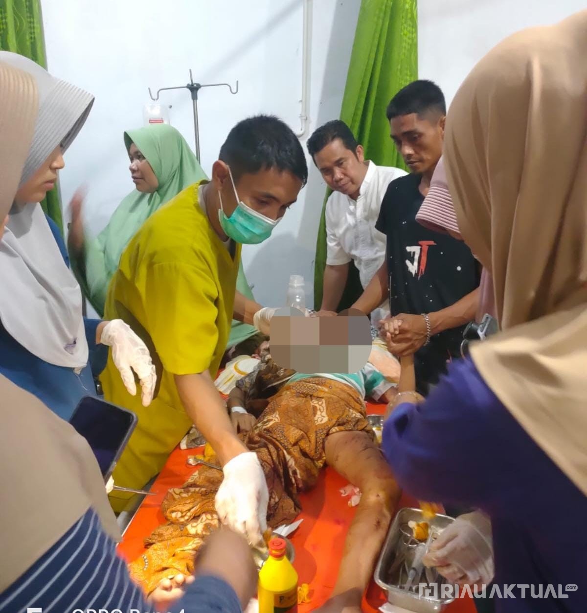 Ibu di Rokan Hilir Selamatkan Anak dari Serangan Buaya di Sungai Bangko