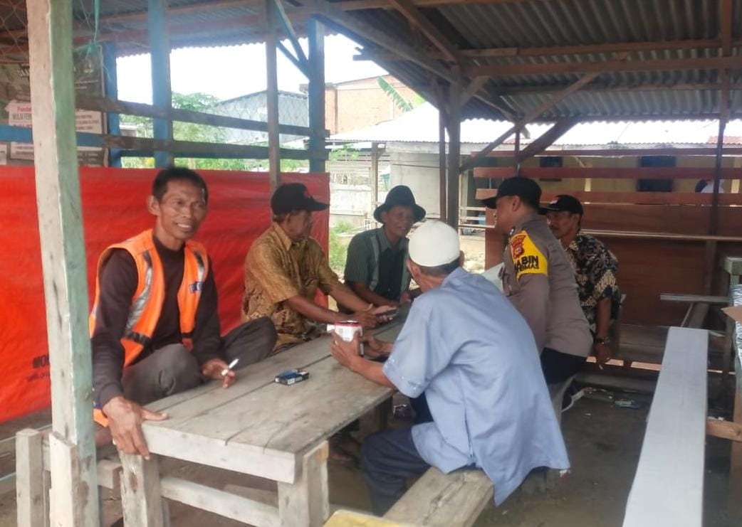 Polsek Kempas Ajak Warga Bijak Gunakan Medsos Jelang Pilkada