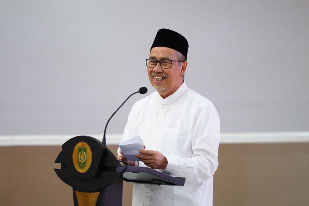 Riau Kemarau Kering, Gubernur Syamsuar Imbau Masyarakat Tidak Buka Lahan dengan Membakar