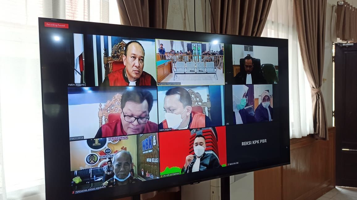 Dituntut 2 Tahun, Hakim Vonis Annas Maamun 1 Tahun Penjara