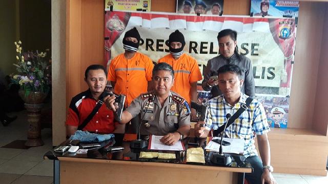 Dua Spesialis Perampok Lintas Provinsi Ditangkap Polres Bengkalis