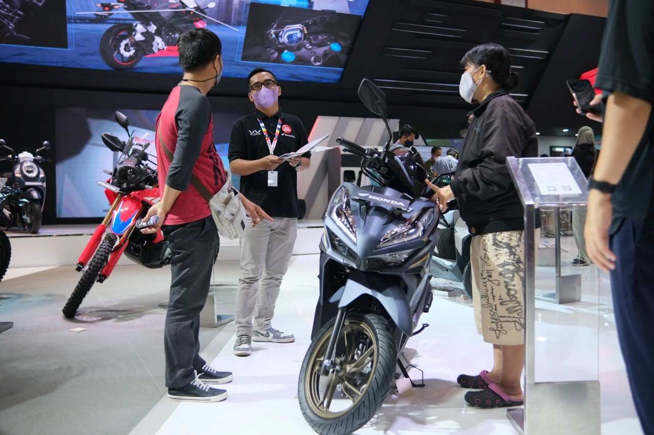 Vario dan Scoopy Jadi Primadona di Indonesia Motorcycle Show 2022