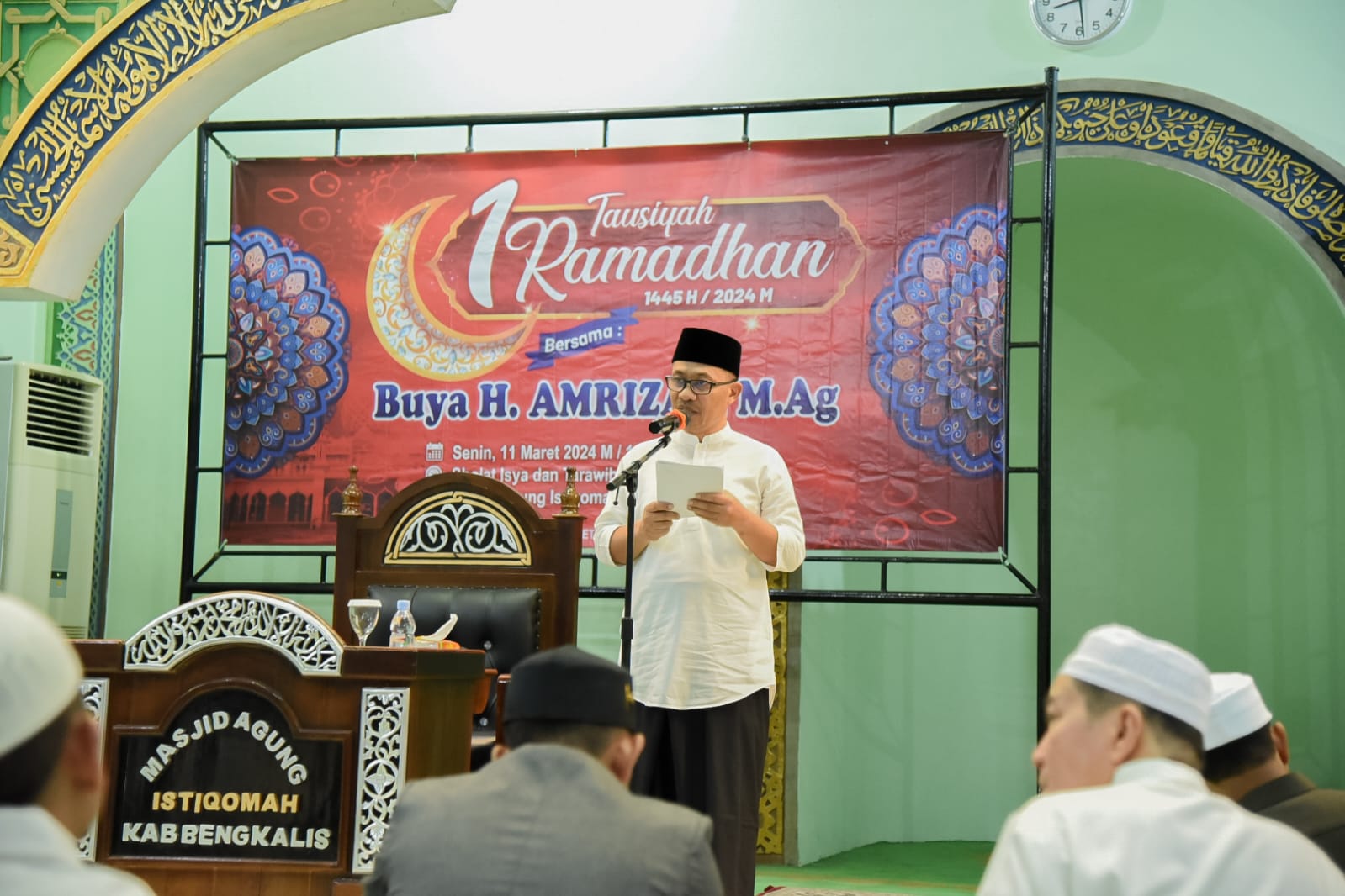 Tausyiah 1 Ramadhan, Wabup Bagus Ajak Tingkatkan Keimanan dan Ketakwaan