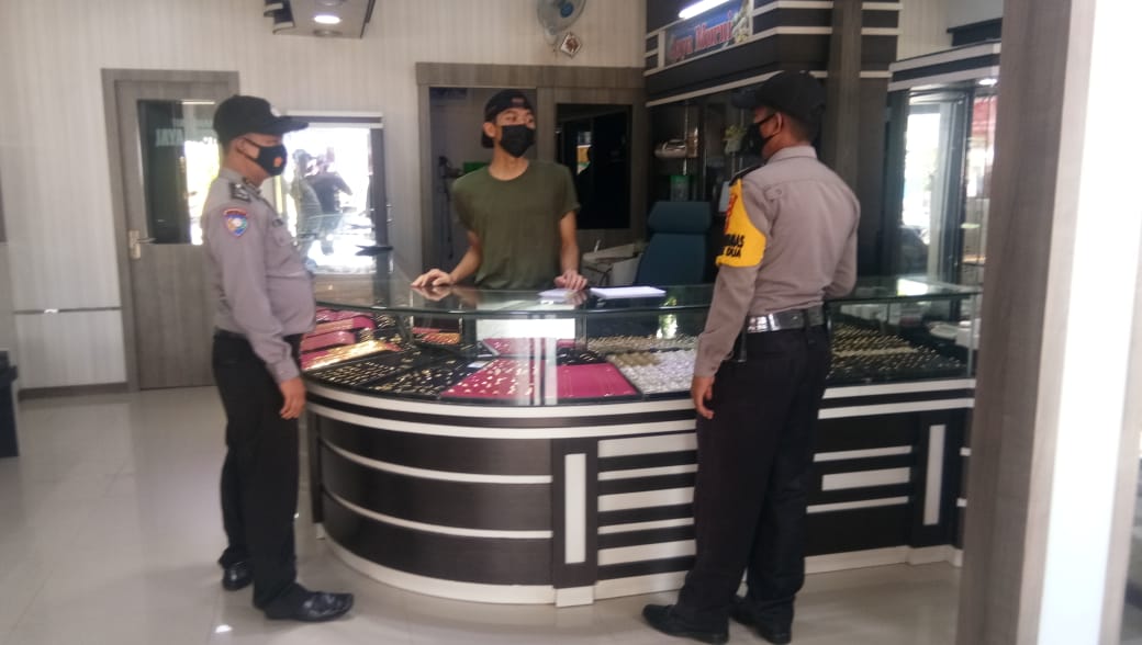 Polsek Pangkalan Kuras Gelar Patroli C3