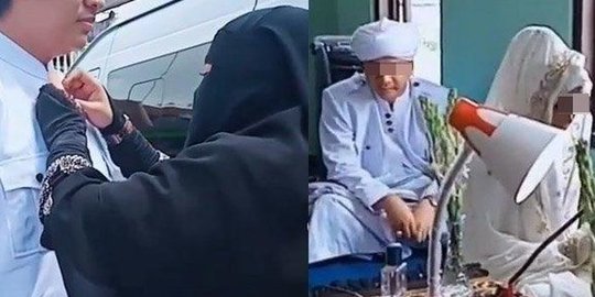Aksi Antarkan Sumianya Menikah Lagi Viral, Sang Istri Menguak Tujuan Dipoligami