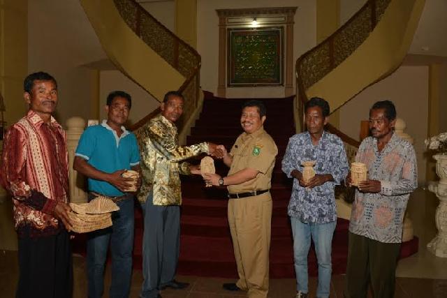 Bupati Amril Terima Kunjungan Tokoh Masyarakat Sakai