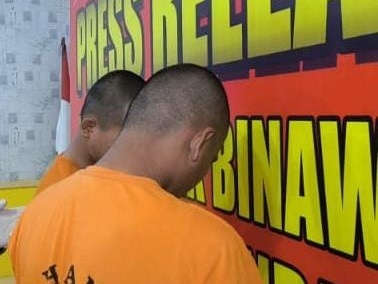 Beraksi di Tiga Lokasi, Polsek Bina Widya Tangkap Dua Pelaku Curanmor