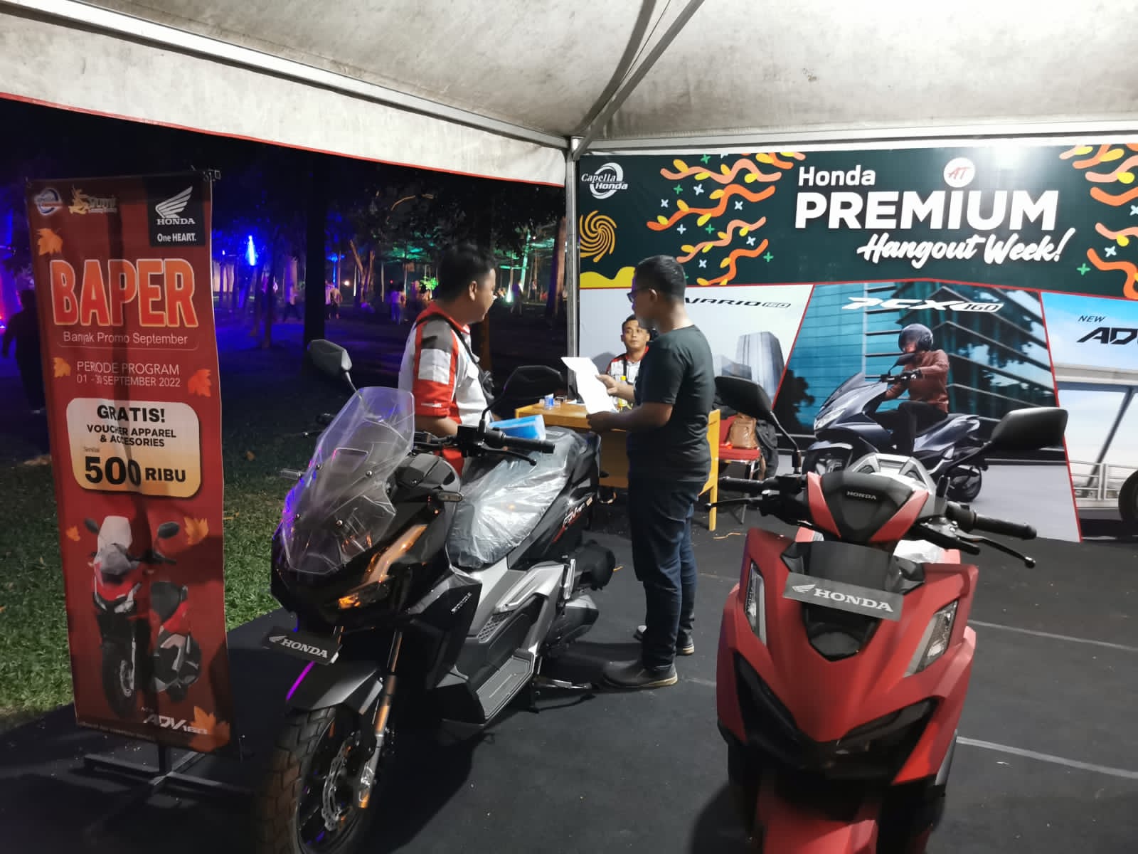 Hadir di Do Music Festival Pekanbaru, PT CDN Tampilkan Honda Premium AT Hangout Week