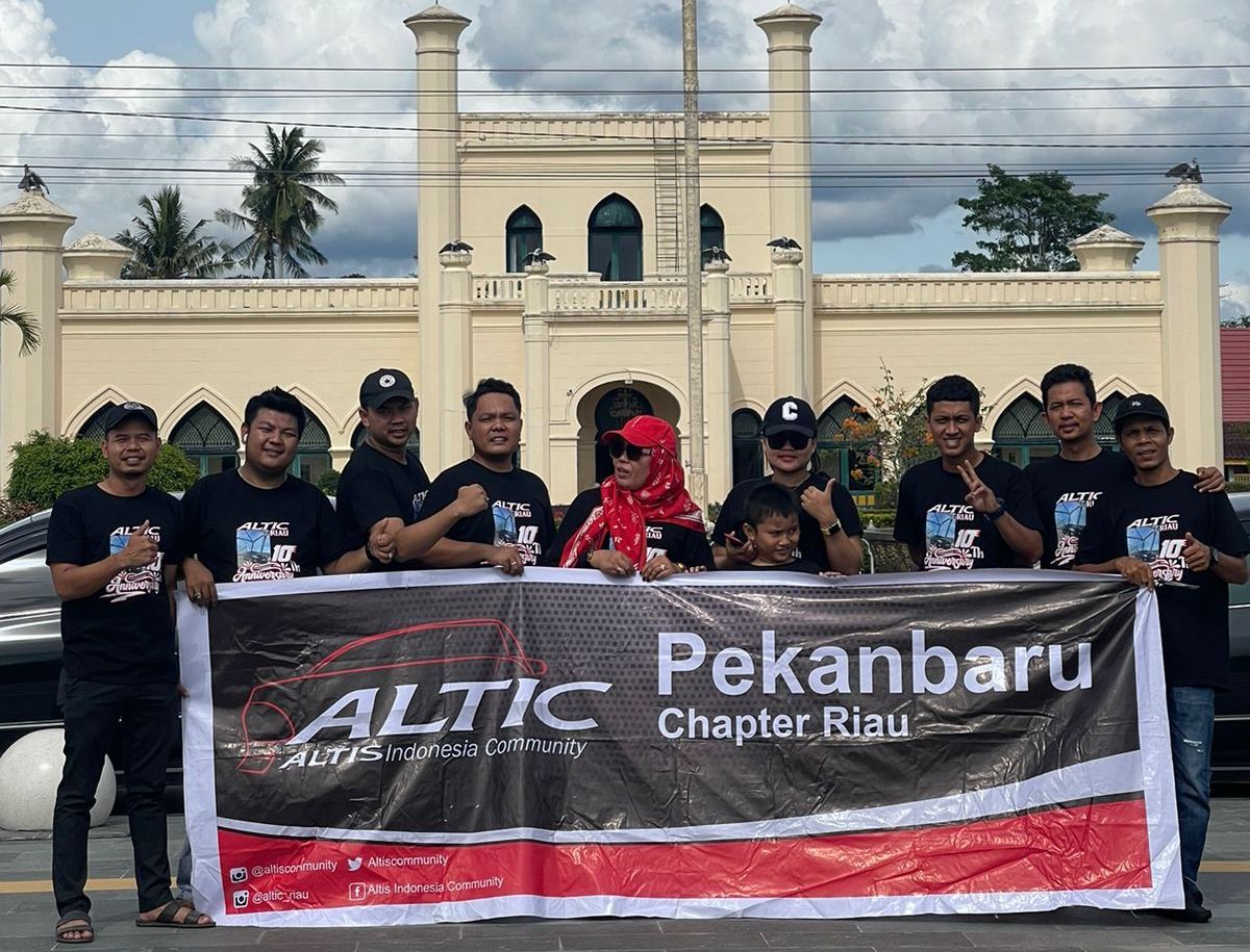 ALTIC Riau Memperkuat Komunitas Melalui Touring dan Kegiatan Sosial