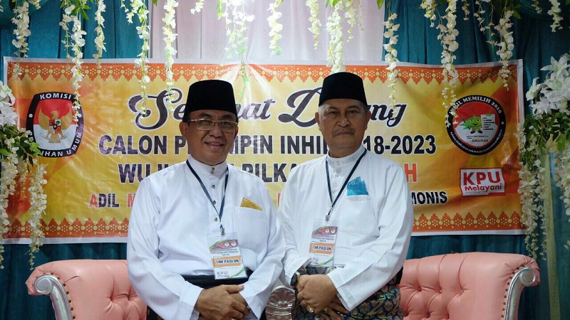 Dua Pasang Calon Bupati dan Wakil Bupati Telah Mendaftar ke KPU Inhil