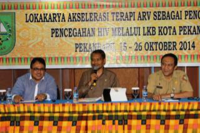 Wakil Walikota Pekanbaru Buka Lokakarya HIV/AIDS