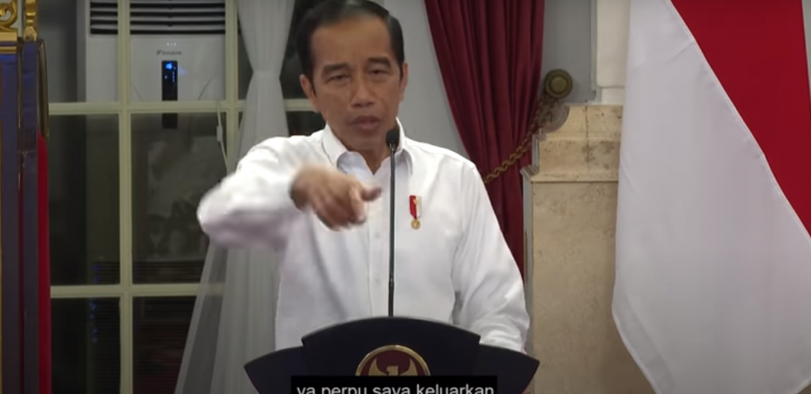 Nada Suaranya Meninggi, Tangannya Bergetar, Ini Video Jokowi Marah-marah
