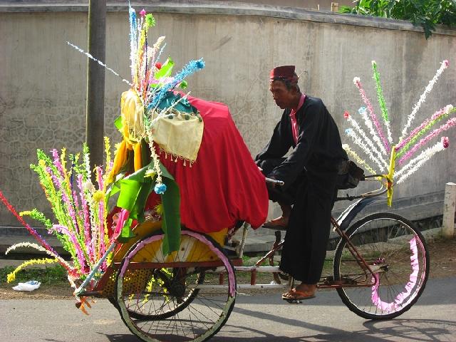 Becak Hias Bisa Menjadi Potensi Wisata Selatpanjang