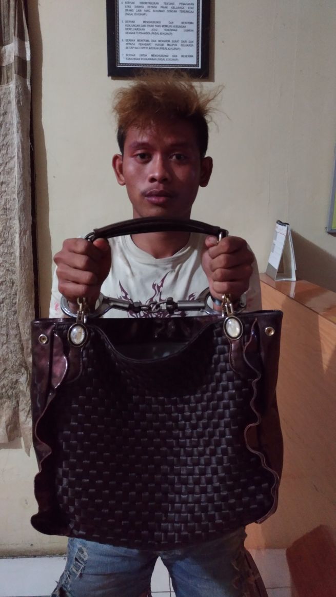 Satu Lagi Jambret Yang Resahkan Masyarakat Pekanbaru Ditangkap Polisi