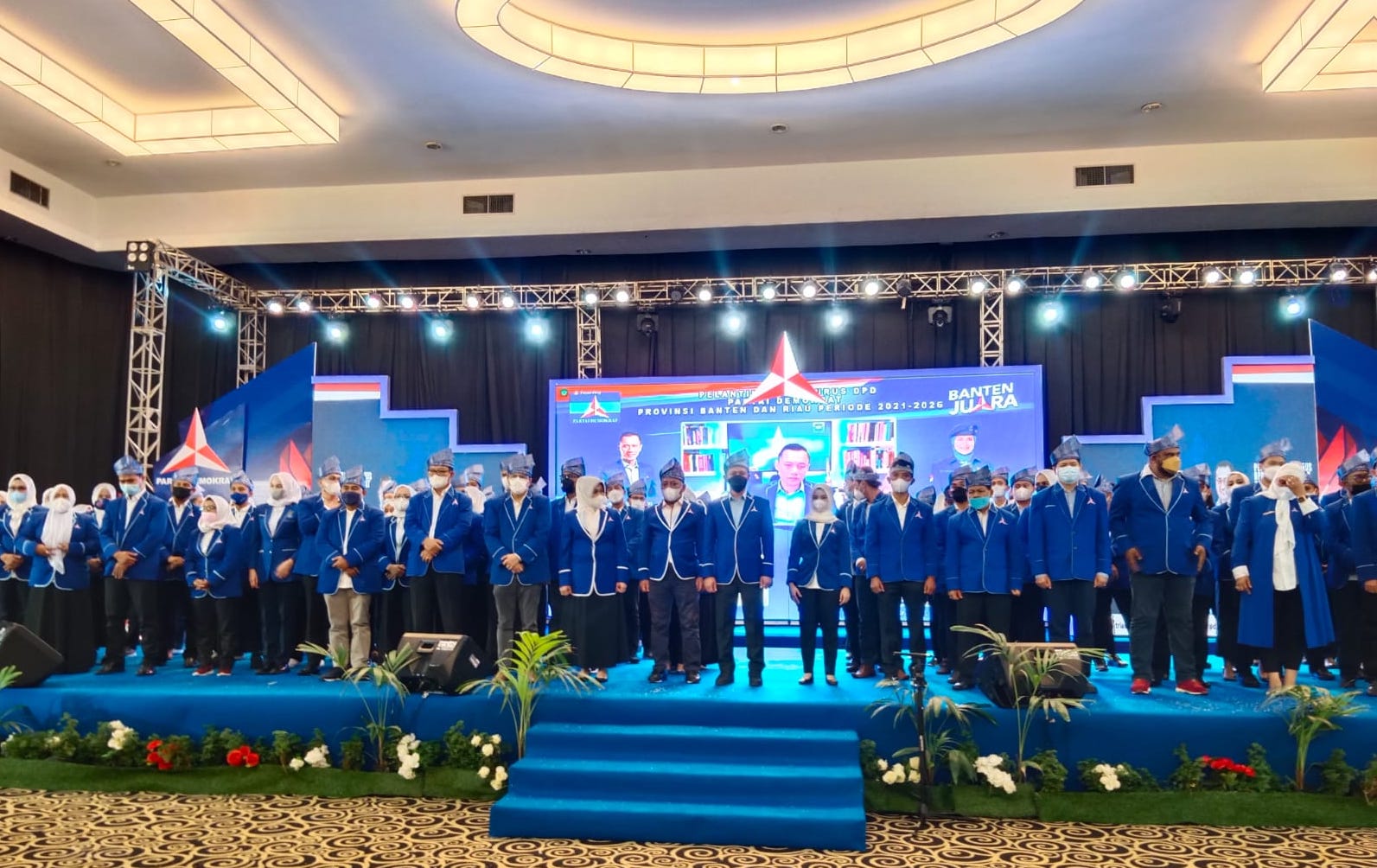 Pengurus DPD Demokrat Riau Resmi Dilantik AHY Hari Ini