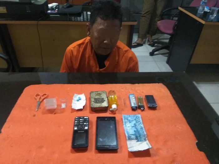 Satres Narkoba Polres Inhil Amankan 4 Pelaku Narkoba