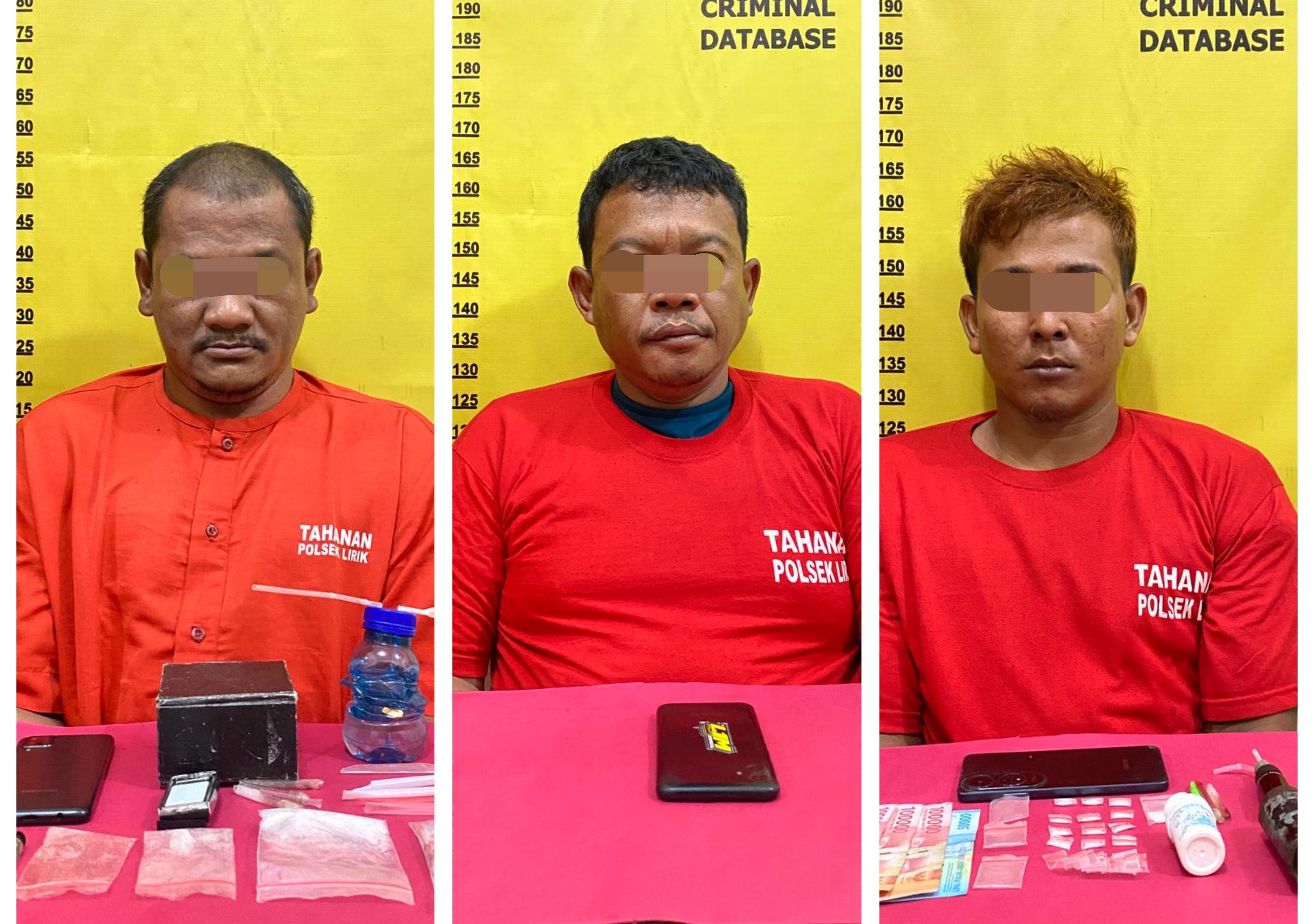 Terlibat Jaringan Sabu, Supervisor Anak Perusahaan Plat Merah Ditangkap Polsek Lirik