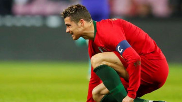 Ramos Olok-olok Ronaldo Saat Latihan Timnas Spanyol