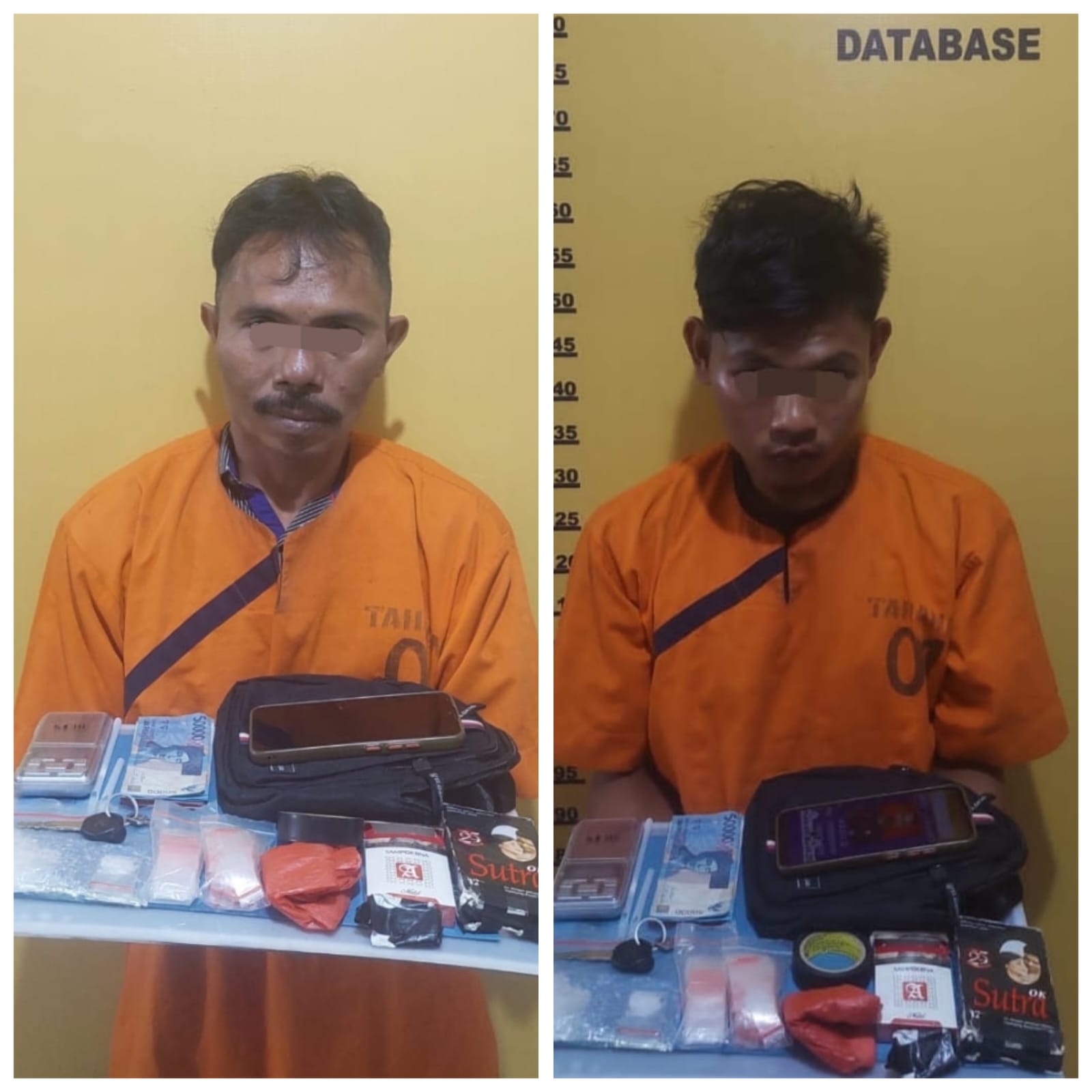 Pengedar Sabu di Inhu Dibekuk Polisi, 2 Paket Sedang dan Timbangan Digital Disita
