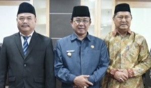 Bupati Inhil HM Wardan Lantik Ahmad Hafiz Sebagai Kepala PDAM Baru