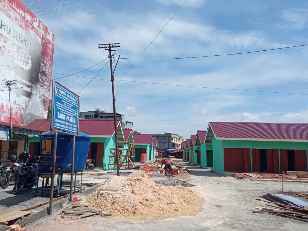 Pedagang Cik Puan Segera Tempati Kios Sementara