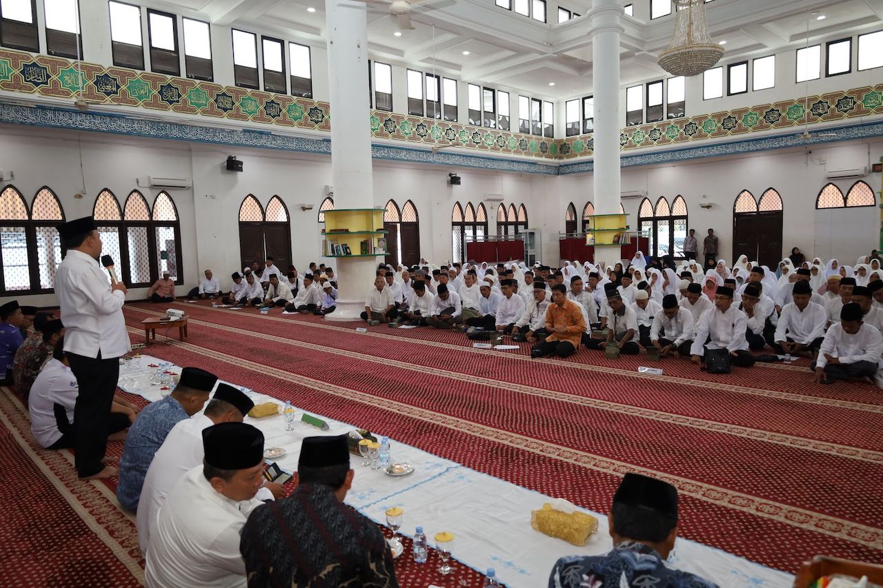 Sebanyak 338 Calon Jemaah Haji Siak Ikuti Manasik, Wabup Husni Merza: Persiapkan Fisik, Luruskan Niat