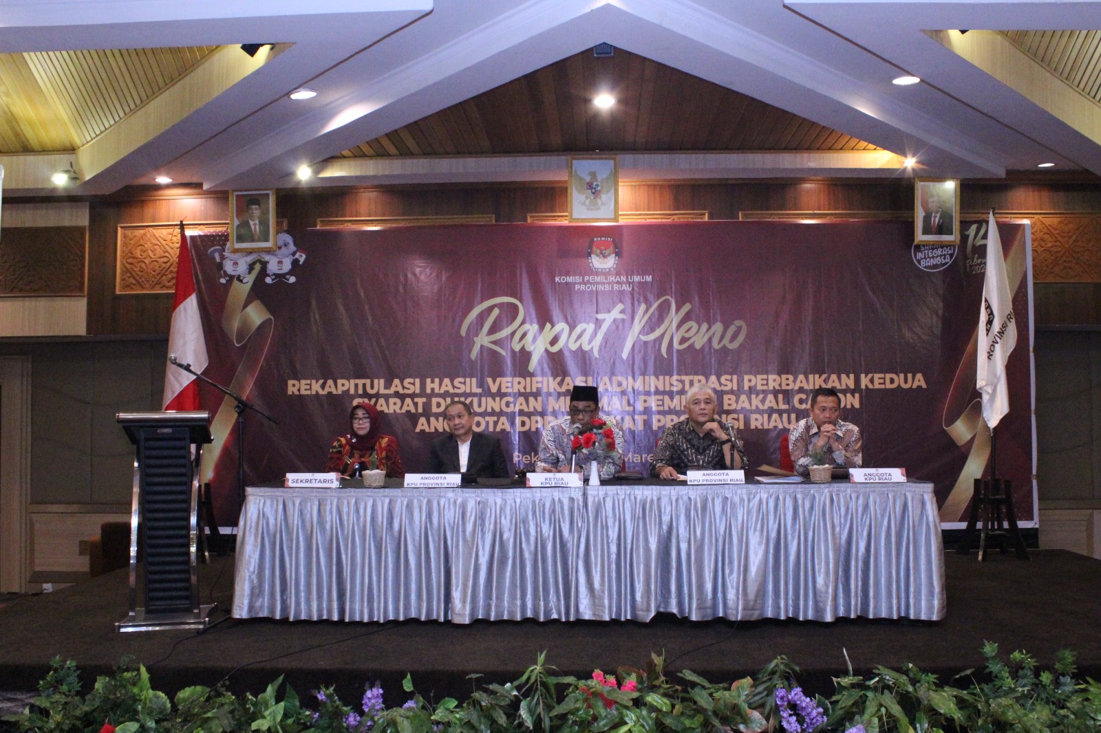 Dinyatakan Tak Memenuhi Syarat, Enam Bacalon DPD Dapil Riau Gagal Bertarung di Pemilu 2024