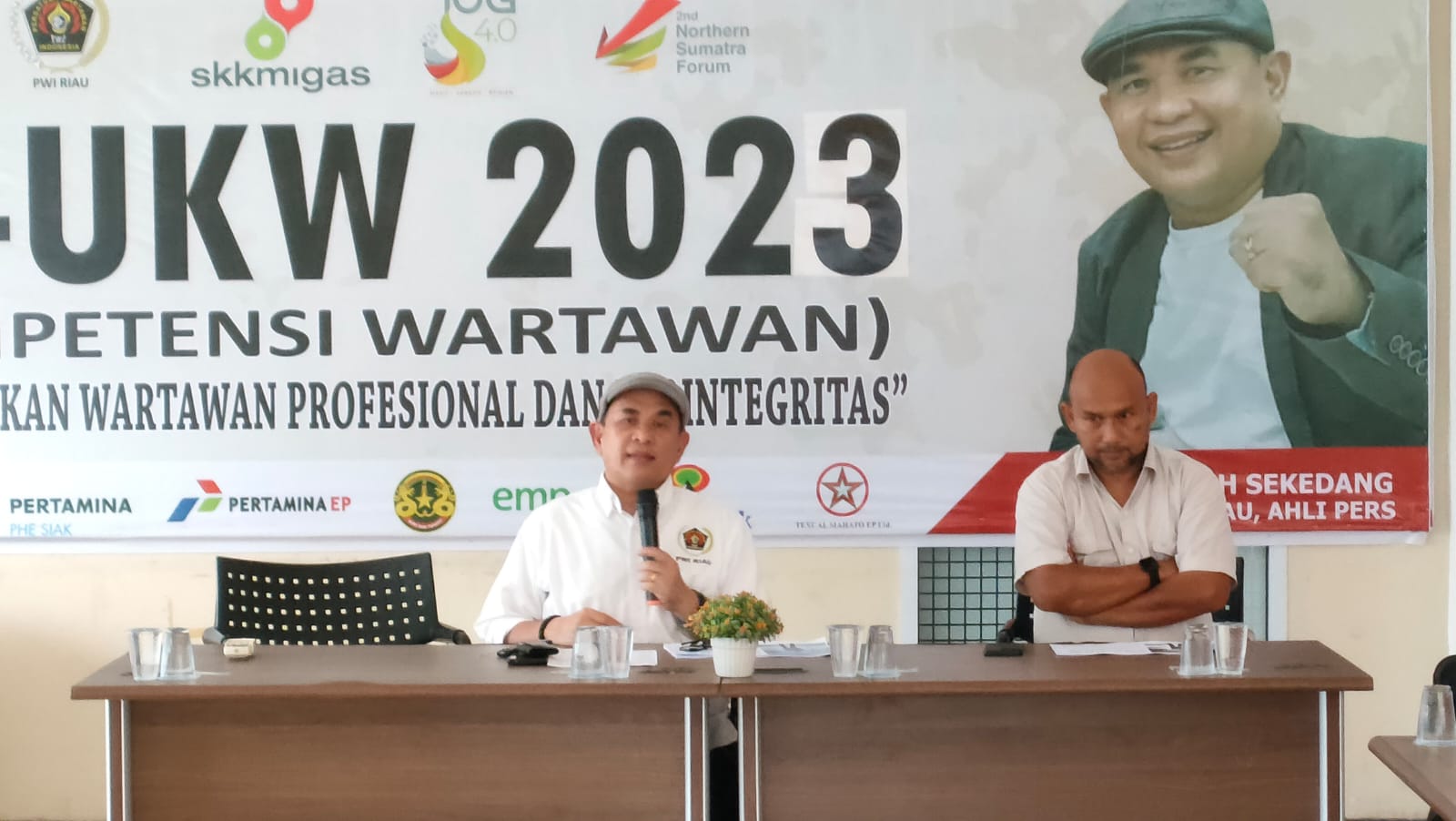 Ketua PWI Riau Buka Pra UKW Angkatan XXI