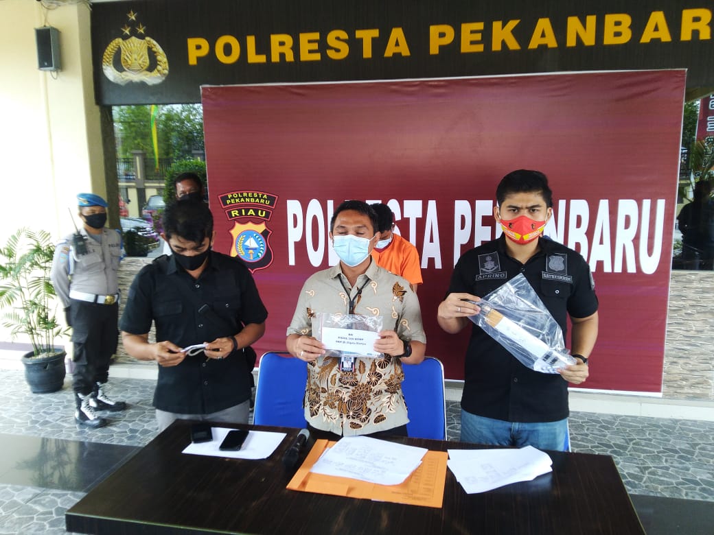 Coba Kabur Ketika Ditangkap, Begal di Pekanbaru Ini Dapat Hadiah Timah Panas