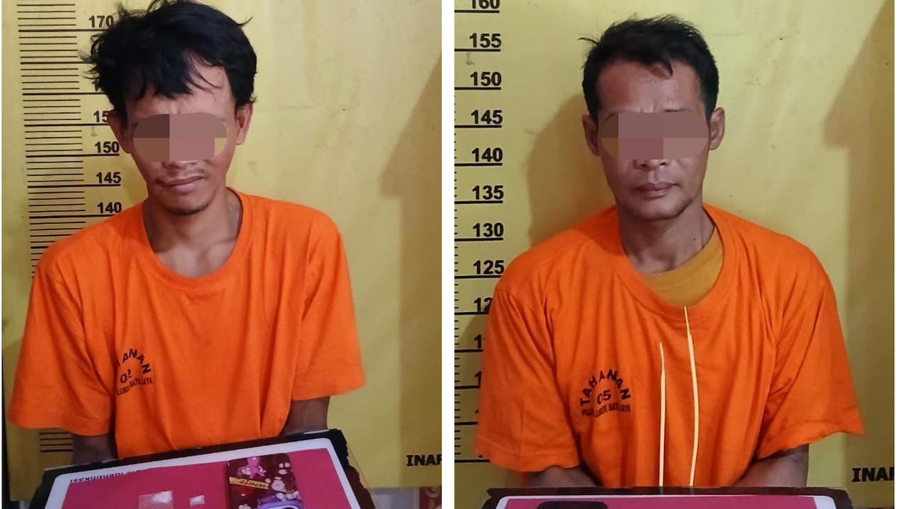 Polsek Lubuk Batu Jaya Ungkap Jaringan Pengedar Narkoba, Dua Tersangka Diamankan