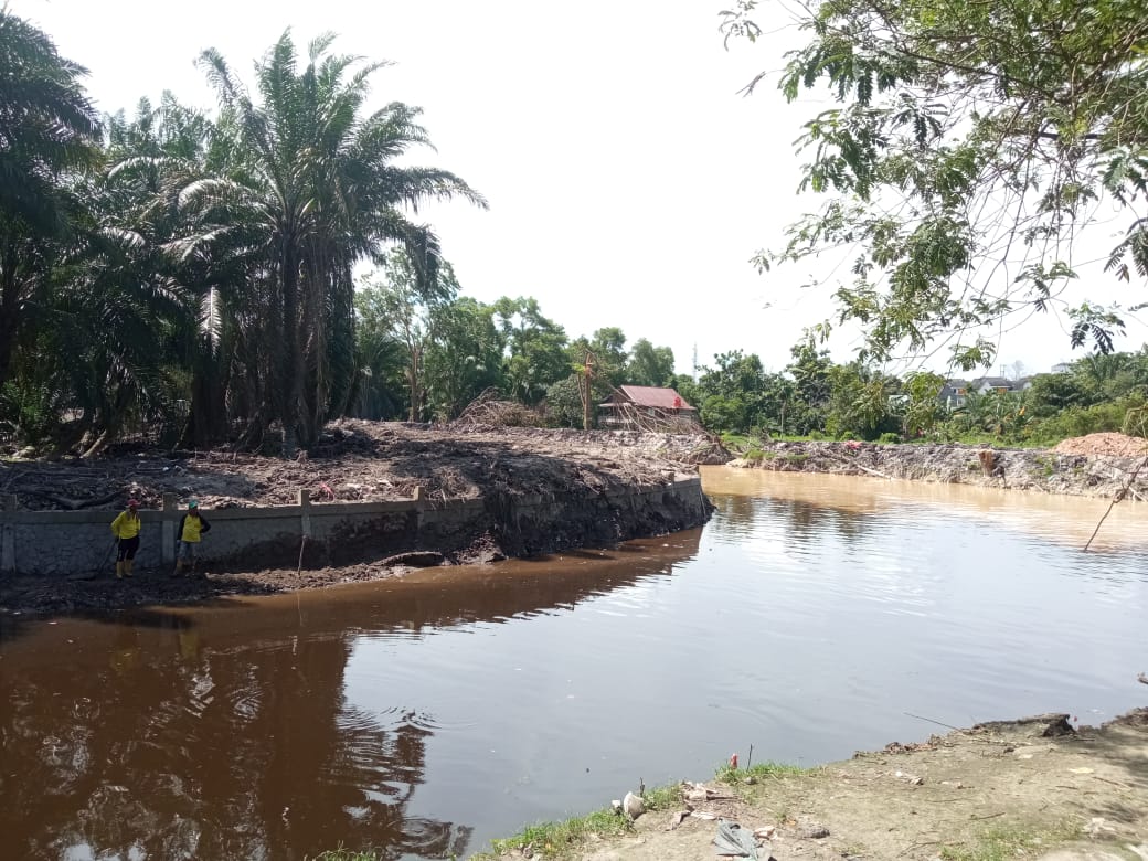 Efek Normalisasi, PUPR Pekanbaru Klaim Banjir di Bantaran Sungai Sail Berkurang