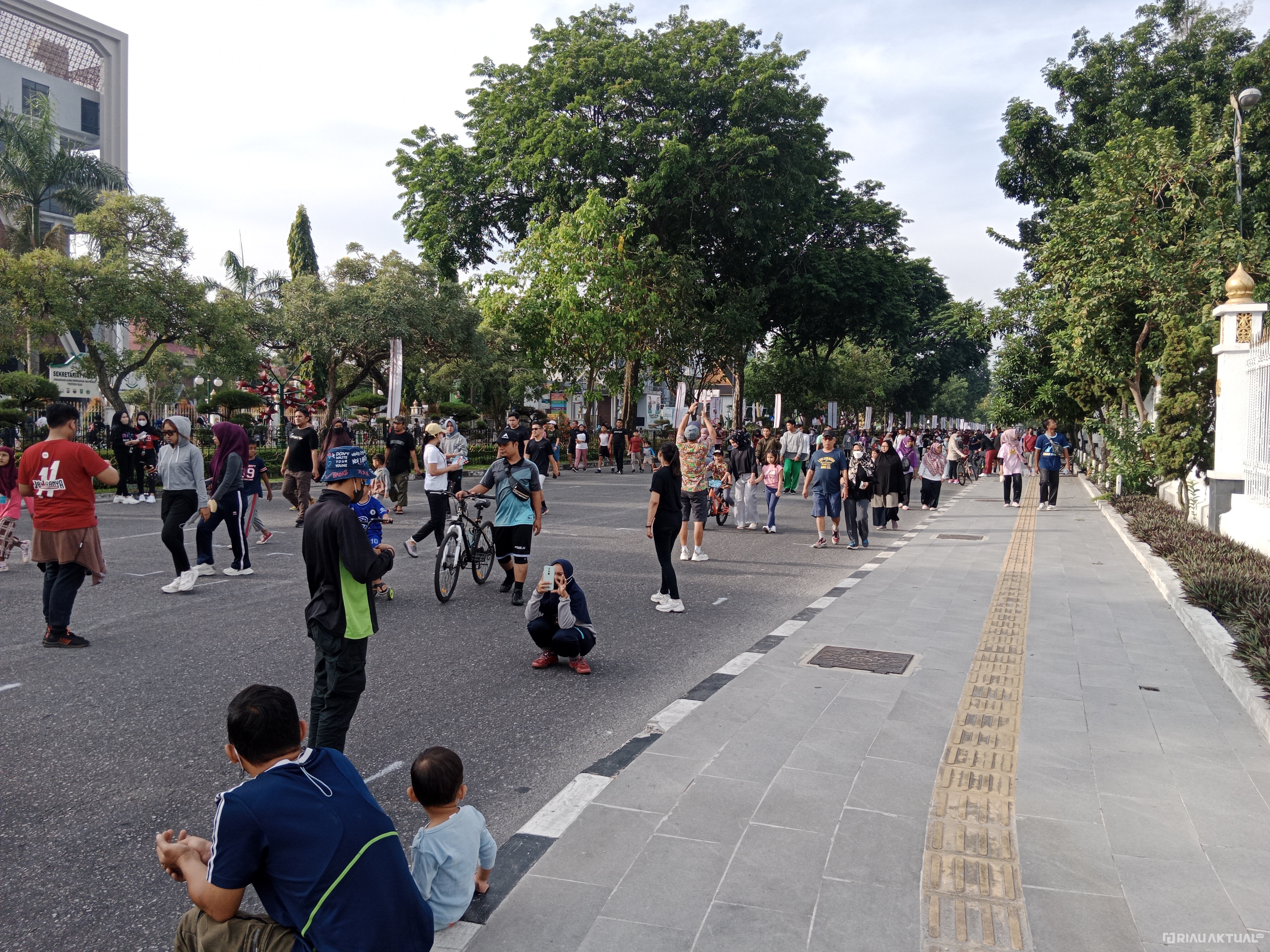 CFD Pekanbaru Dibuka Hari Ini, Hanya Untuk Olahraga