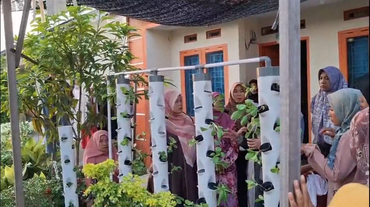 Warga di Pekanbaru Manfaatkan Lahan Pekarangan untuk Ketahanan Pangan