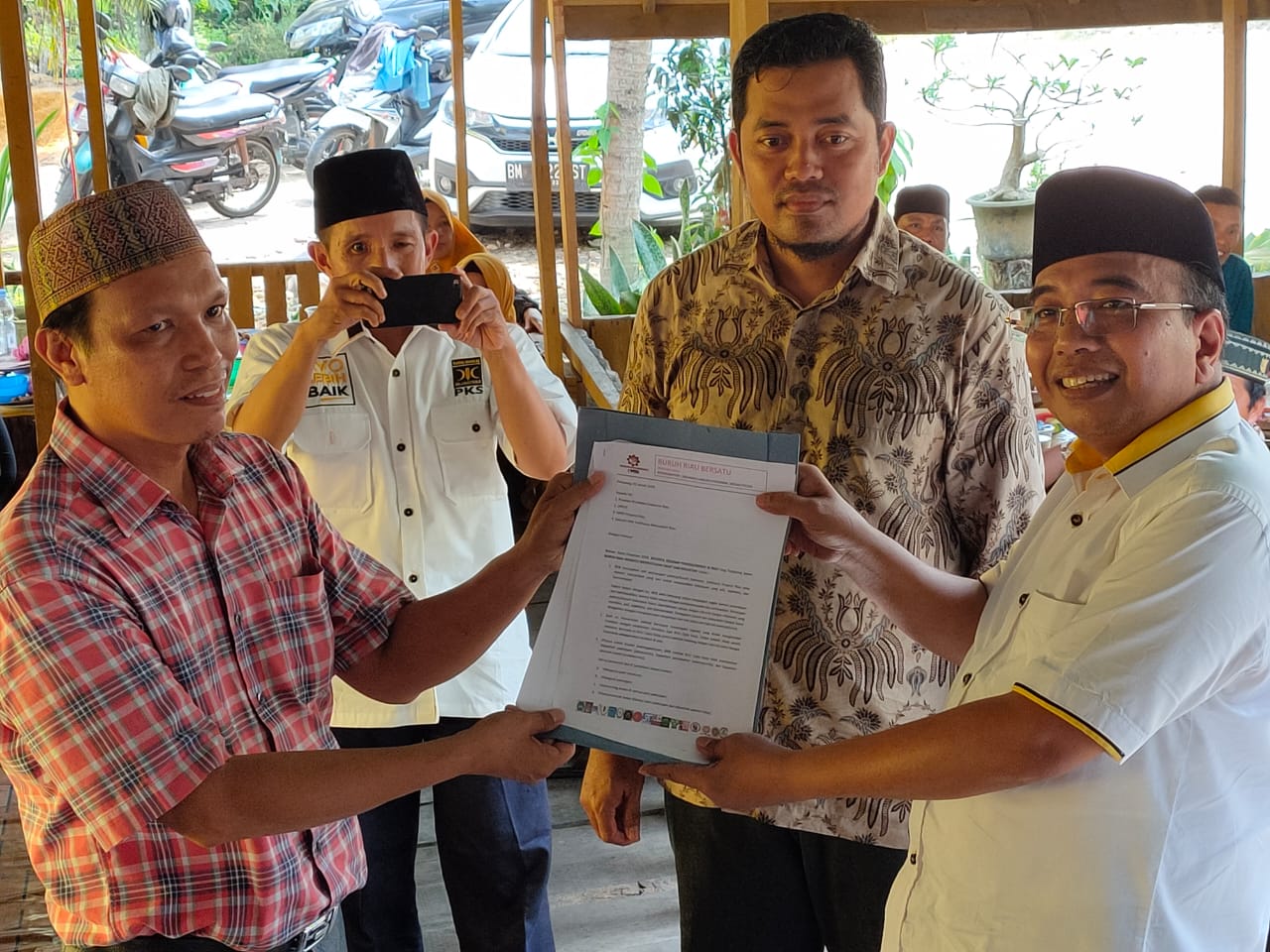 Chairul Anwar terima Aspirasi Buruh Riau Bersatu terkait Omnibus Law